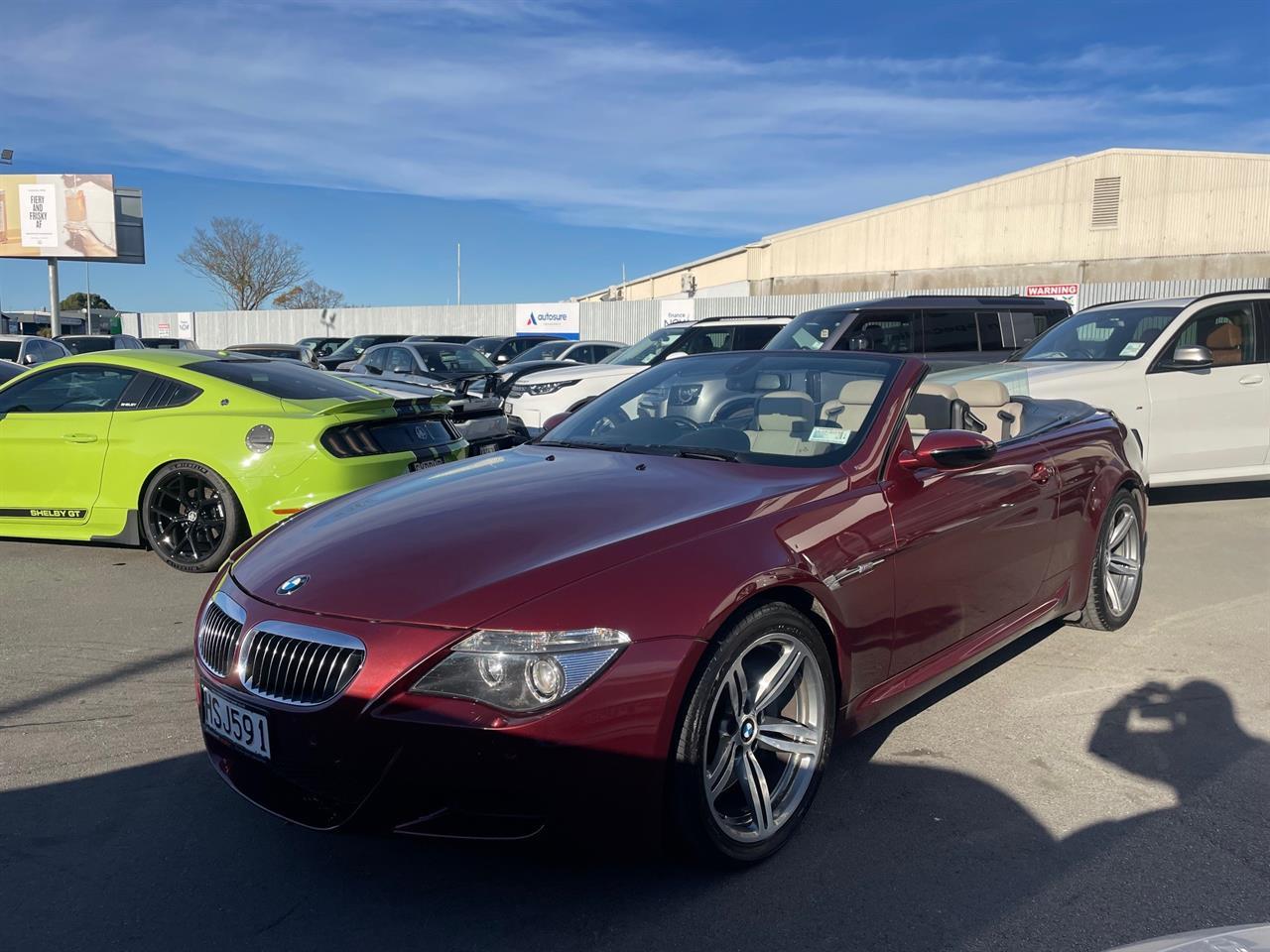 image-1, 2007 BMW M6 5.0 V10 Cabriolet NZ New at Christchurch