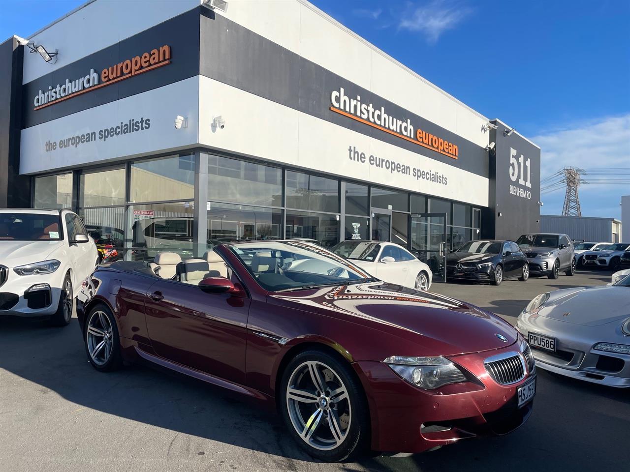 image-0, 2007 BMW M6 5.0 V10 Cabriolet NZ New at Christchurch