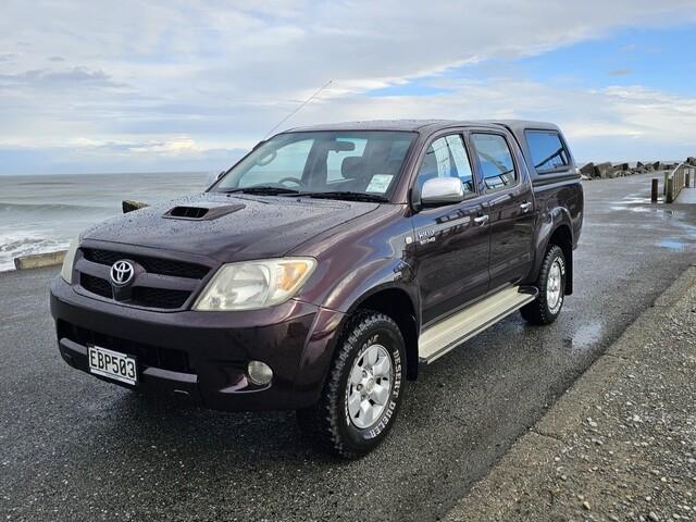 image-1, 2007 Toyota Hilux SR5 4WD 3.0TD DC Ute 4A (KFPSP-T at Greymouth