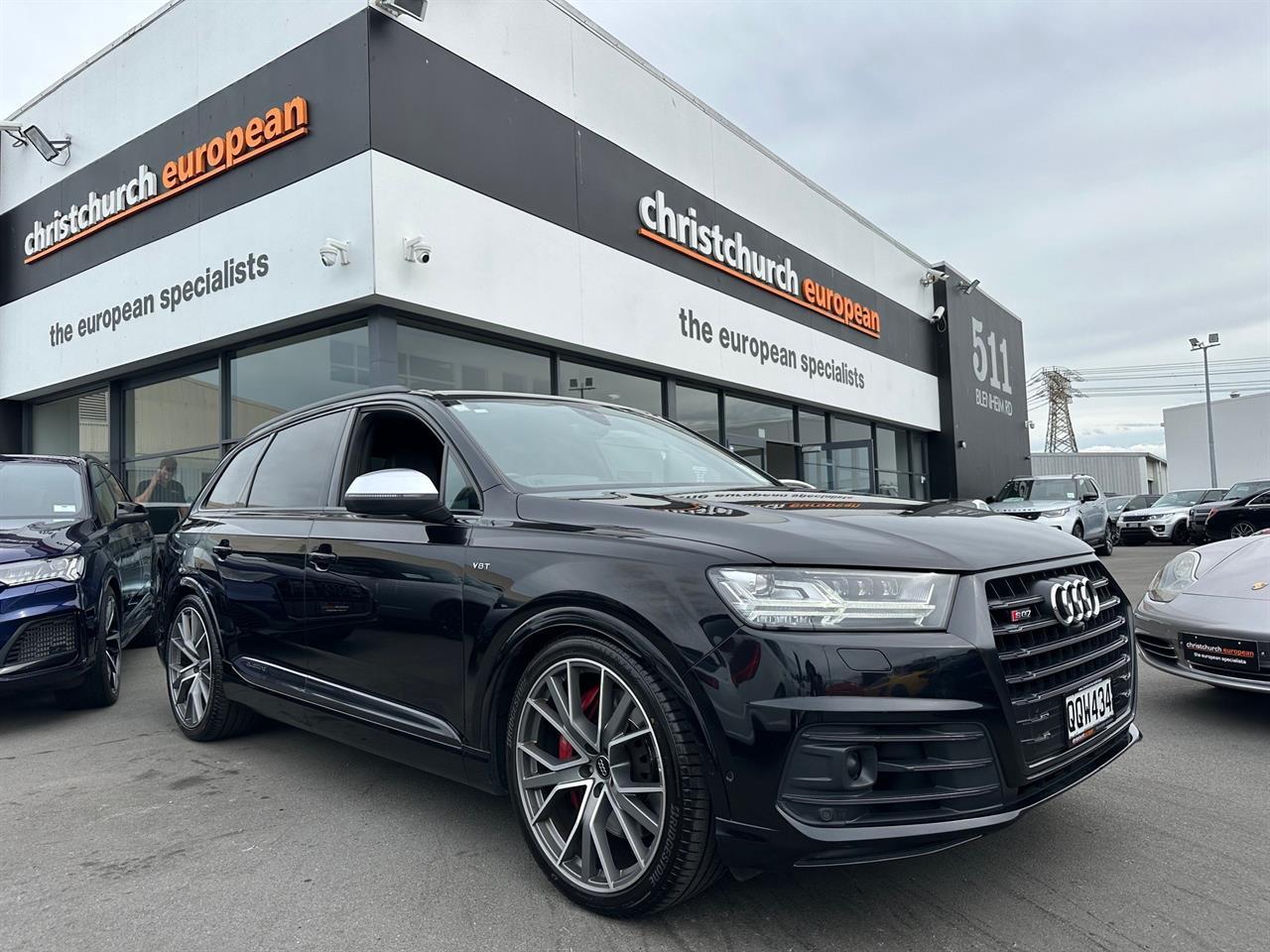 image-0, 2017 Audi SQ7 4.0 V8 Bi-Turbo Quattro Black Pack at Christchurch