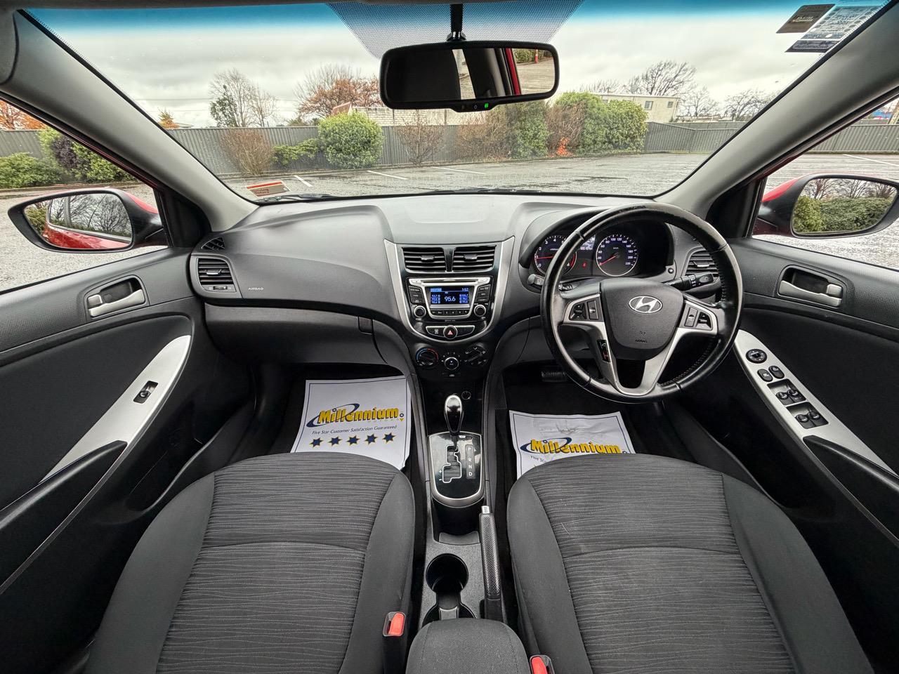 image-12, 2015 Hyundai Accent NZ NEW SMART MODERN LOW KM HAT at Gore