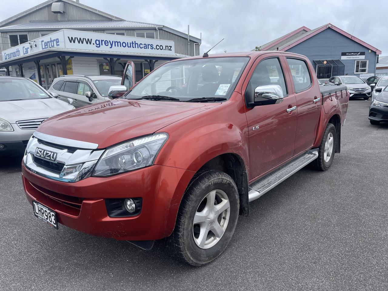 image-0, 2015 Isuzu D-Max LS DC 3.0D/4WD/5AT/U at Greymouth