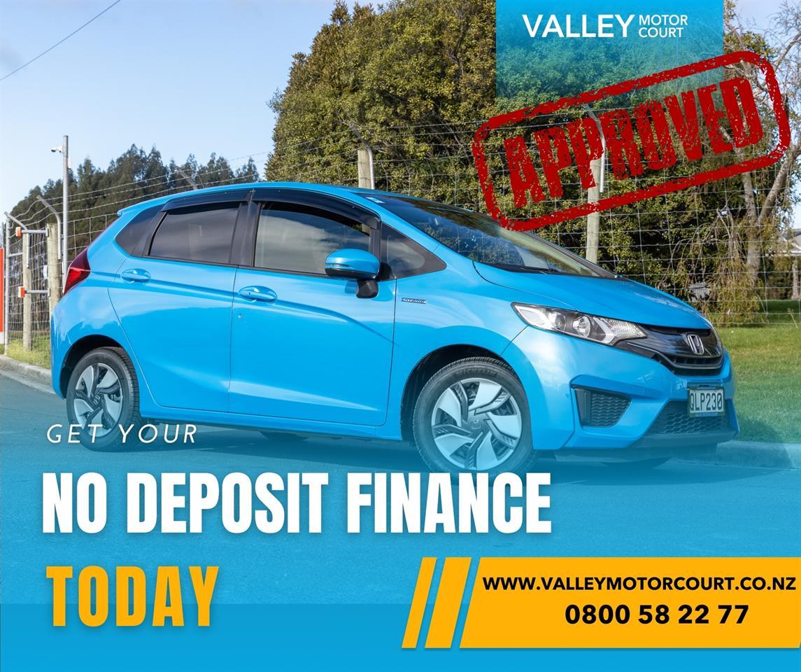 image-0, 2015 Honda Fit Hybrid High Spec No Deposit Finance at Dunedin