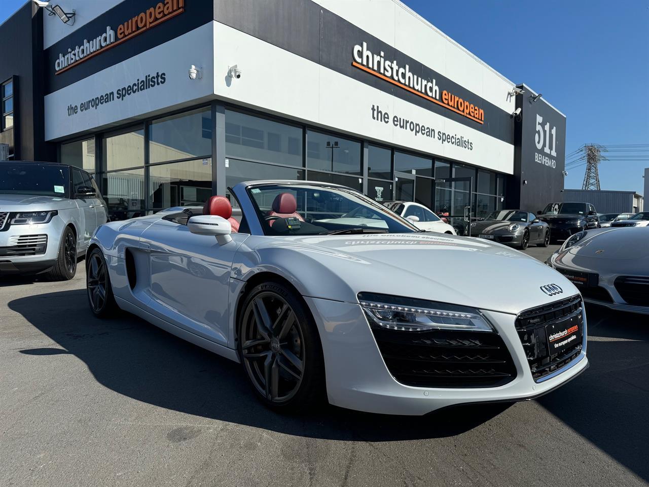 image-0, 2014 Audi R8 4.2 V8 FSI Spyder S-Tronic Quattro at Christchurch