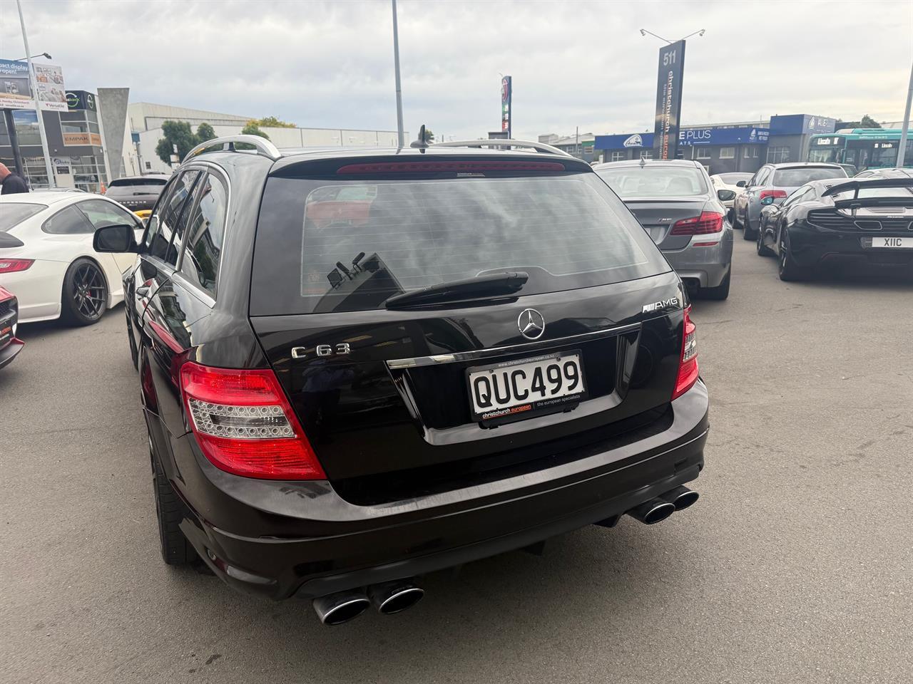 image-3, 2008 MercedesBenz C 63 AMG V8 Black Edition Wagon at Christchurch