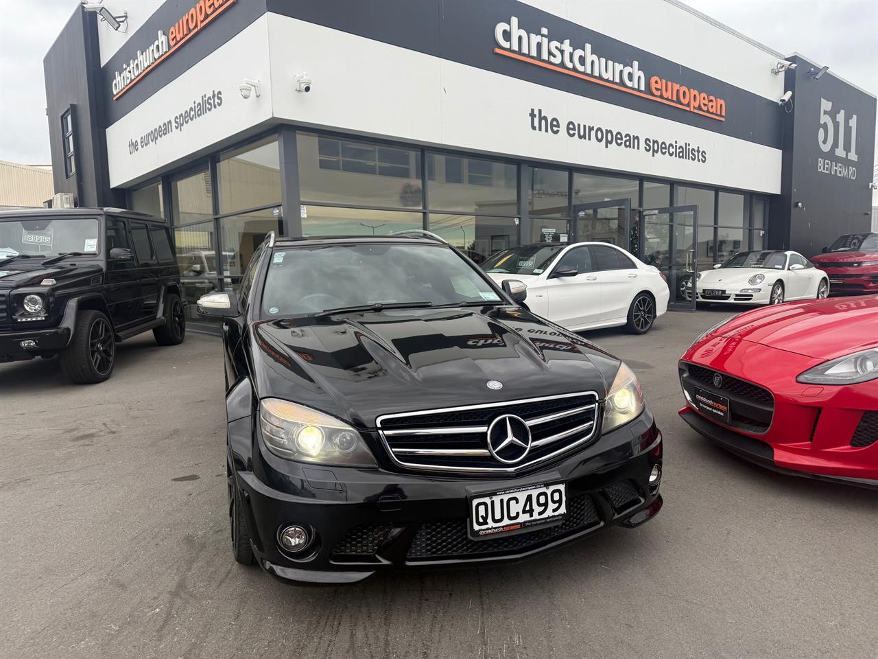 image-1, 2008 MercedesBenz C 63 AMG V8 Black Edition Wagon at Christchurch