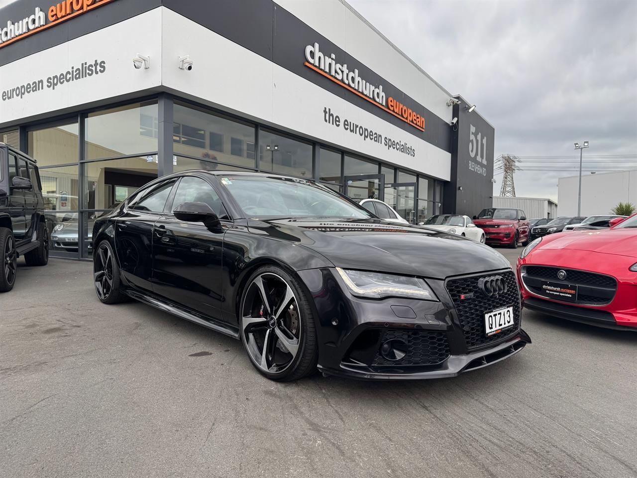 image-0, 2014 Audi RS7 4.0 V8T Quattro Performance Black Pa at Christchurch