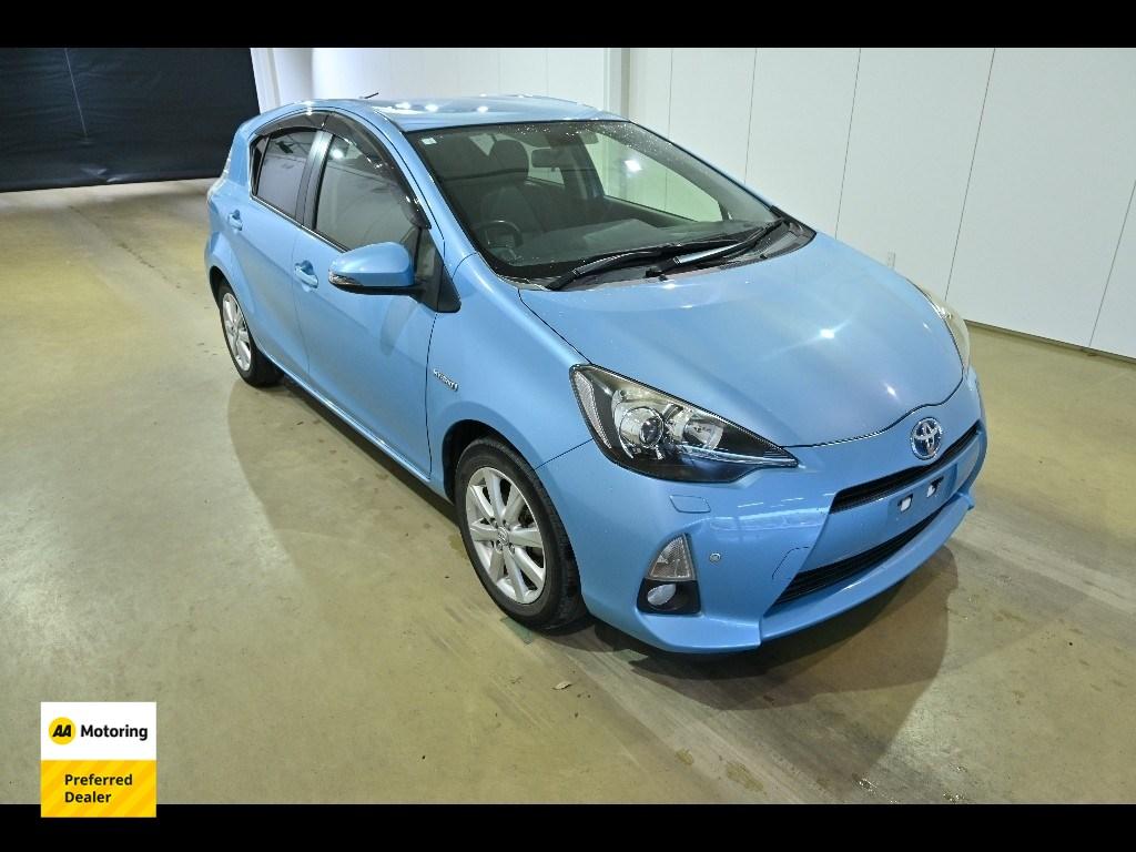 image-0, 2014 Toyota Aqua 1.5lt Hybrid G 'Leather Package' at Christchurch