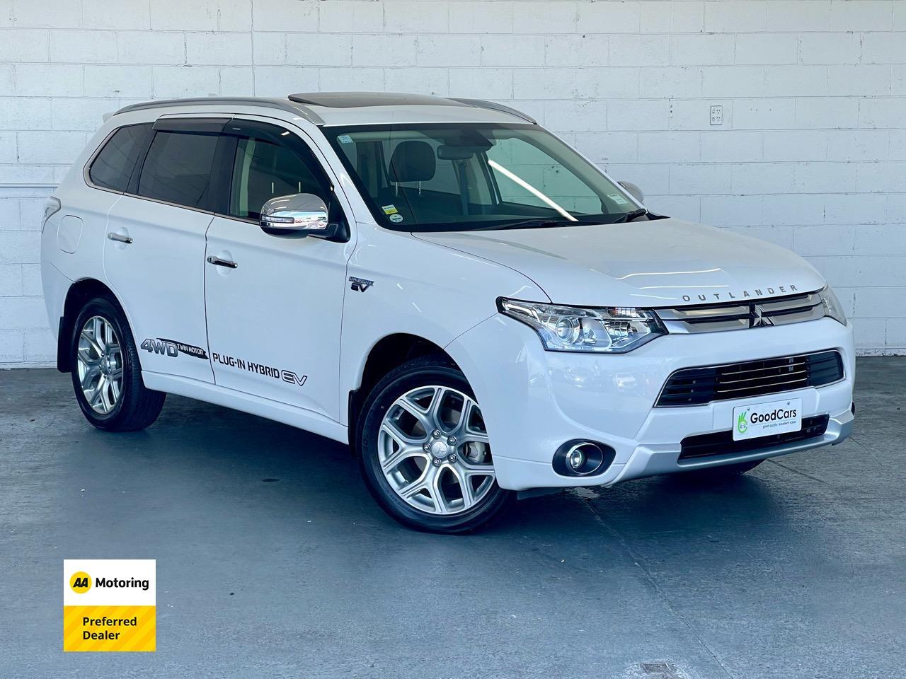 image-0, 2015 Mitsubishi OUTLANDER PHEV 4WD G NAVIGATION PA at Christchurch