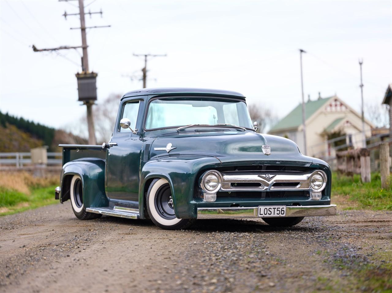 image-3, 1956 Ford F100 Modified 6.3 V8 - "The Green Goblin at Dunedin