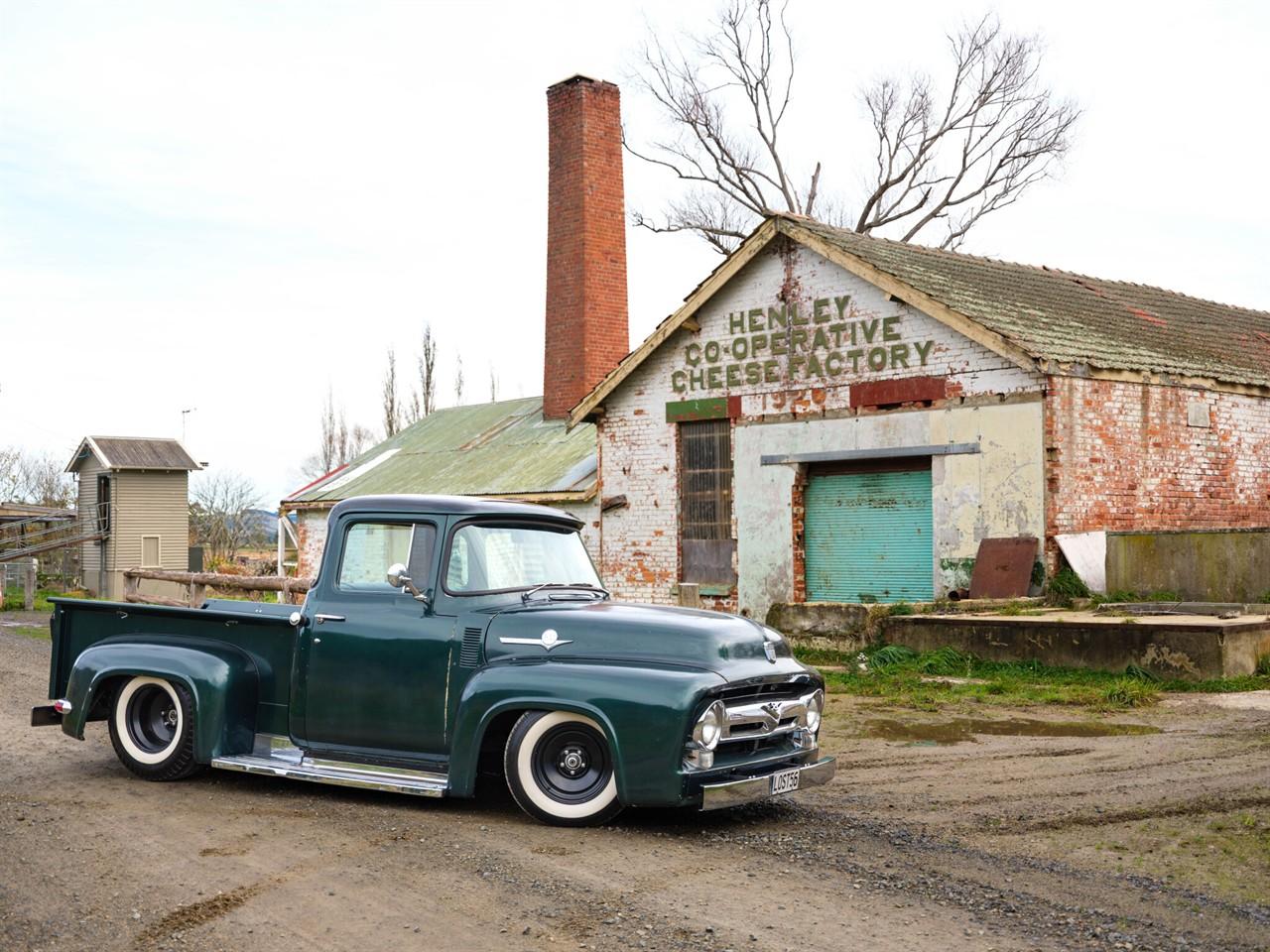 image-2, 1956 Ford F100 Modified 6.3 V8 - "The Green Goblin at Dunedin