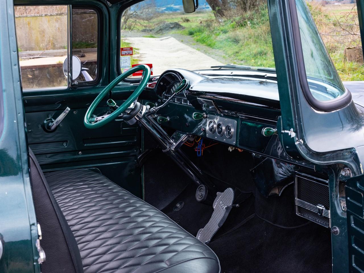 image-8, 1956 Ford F100 Modified 6.3 V8 - "The Green Goblin at Dunedin