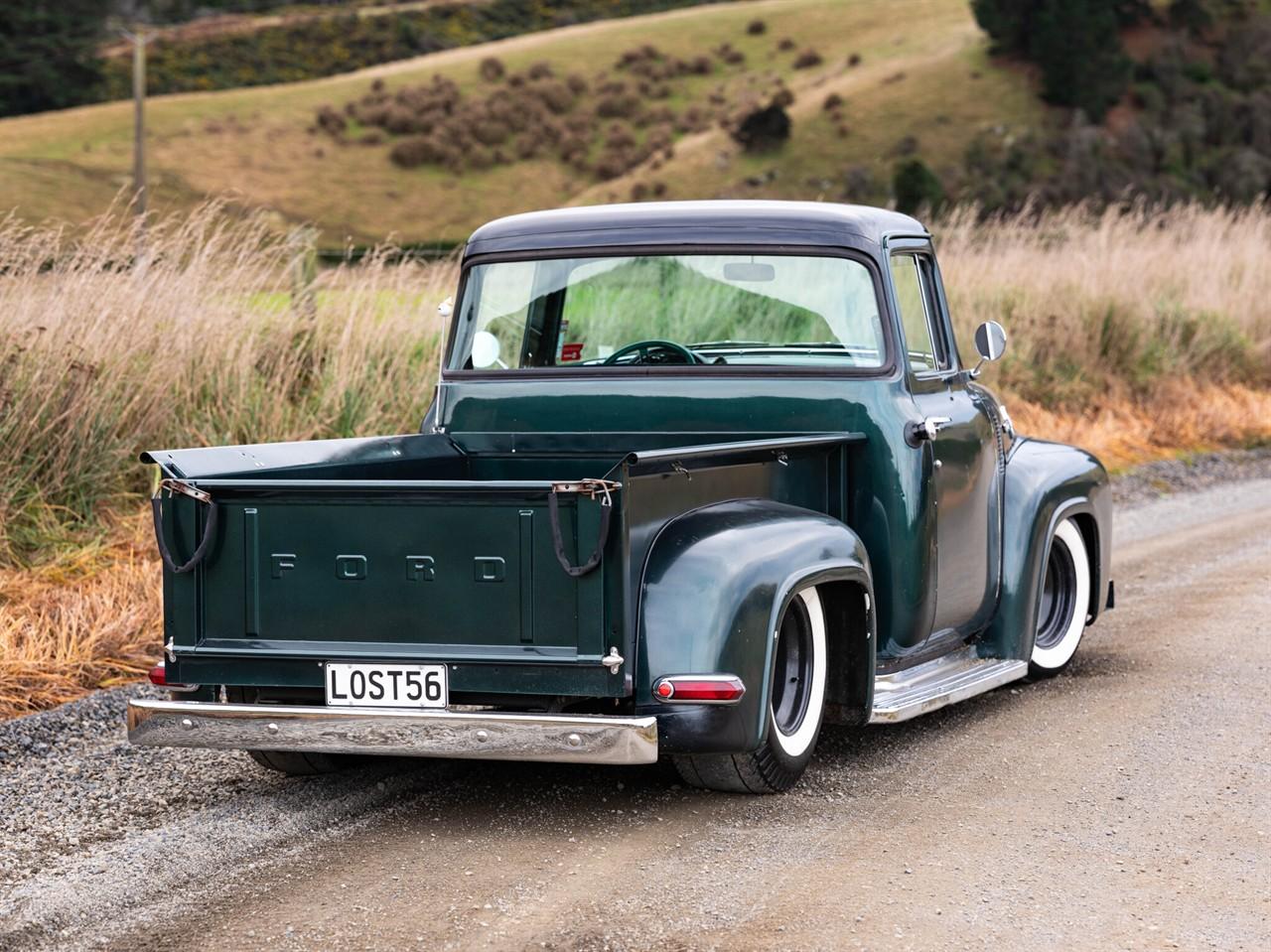 image-10, 1956 Ford F100 Modified 6.3 V8 - "The Green Goblin at Dunedin