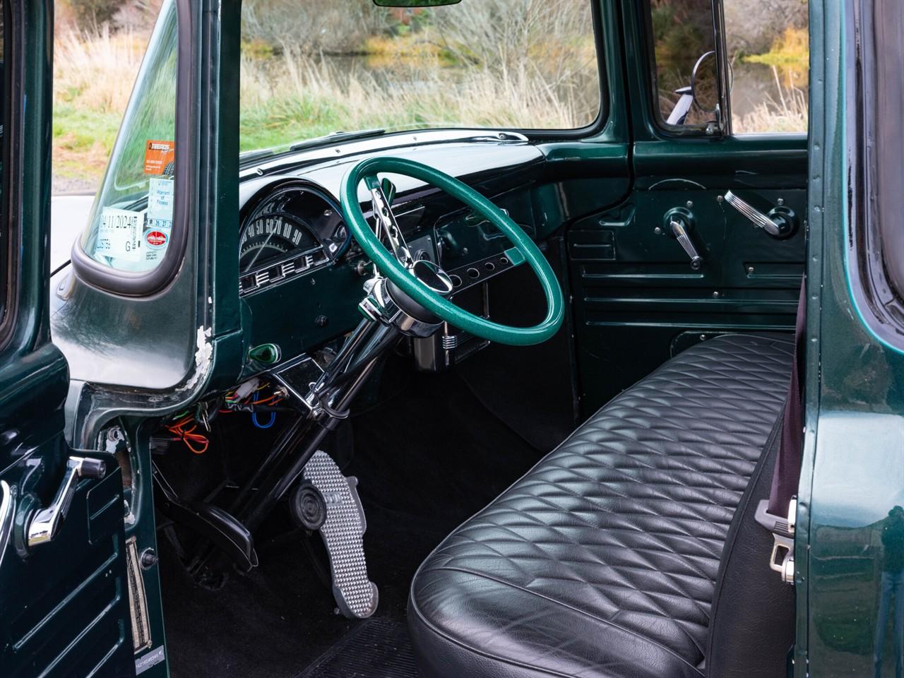 image-9, 1956 Ford F100 Modified 6.3 V8 - "The Green Goblin at Dunedin