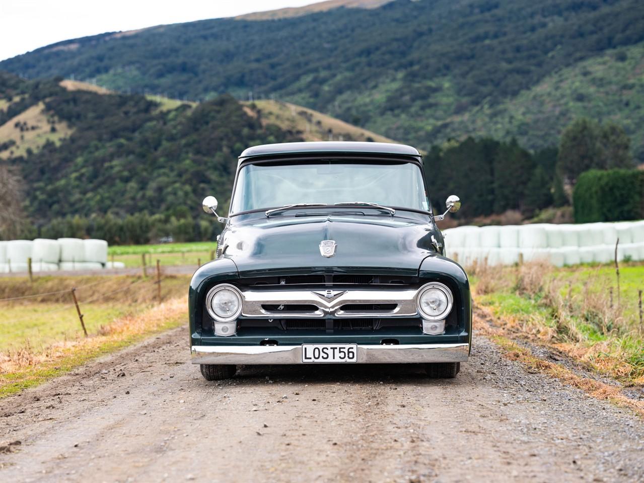 image-12, 1956 Ford F100 Modified 6.3 V8 - "The Green Goblin at Dunedin