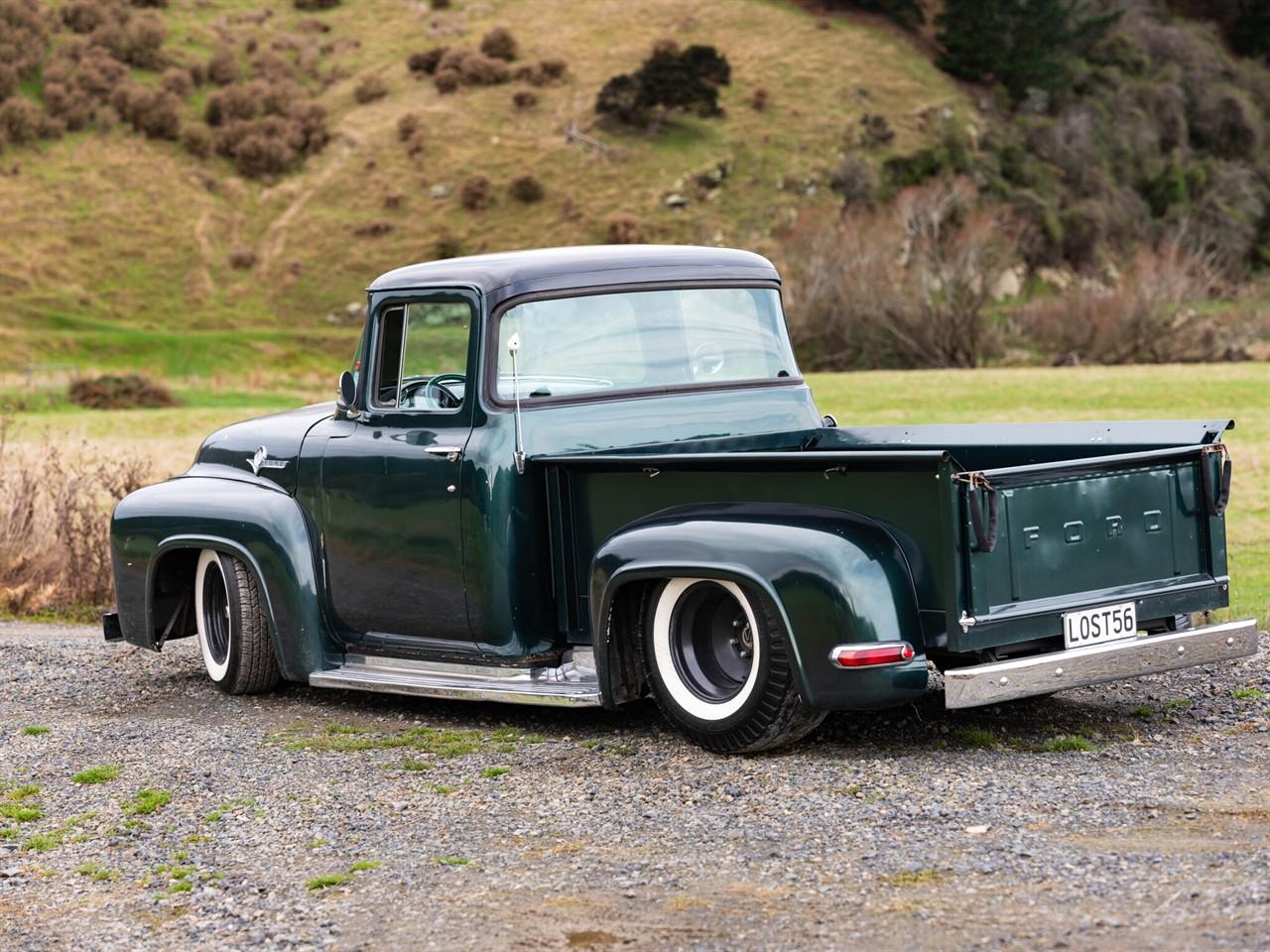 image-11, 1956 Ford F100 Modified 6.3 V8 - "The Green Goblin at Dunedin