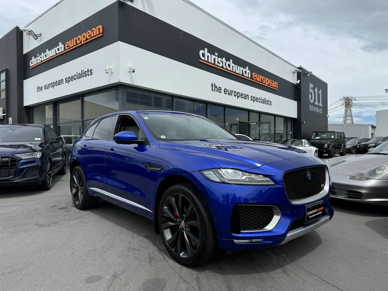 image-0, 2016 Jaguar F-Pace First Edition S V6 Supercharged at Christchurch