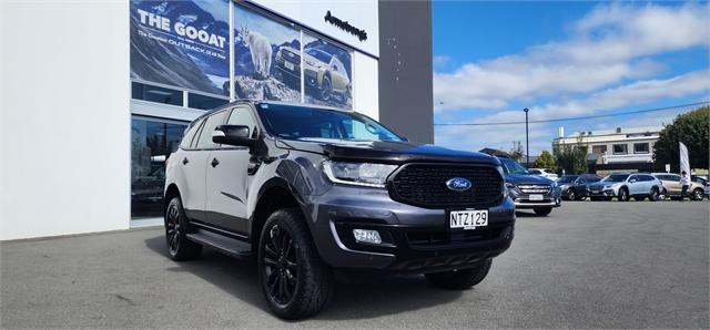 image-1, 2021 Ford Everest Sport 2.0D/4Wd/10At at Christchurch