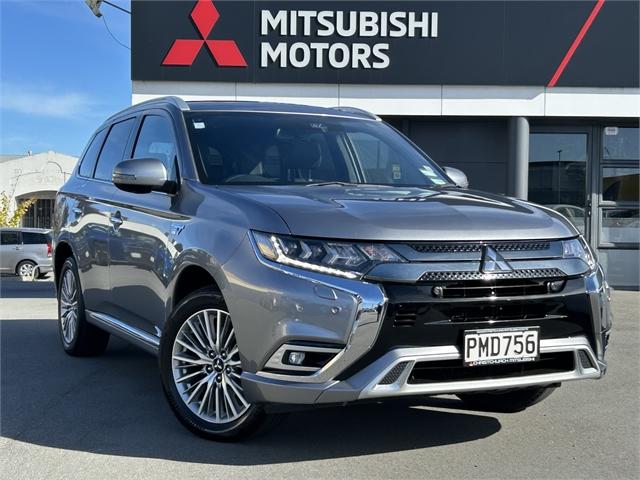 image-0, 2021 Mitsubishi Outlander VRX 4WD PHEV SILVER at Christchurch