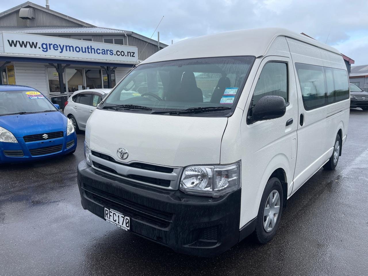 image-1, 2010 Toyota Hiace 3.0TD 5M 12 SEAT at Greymouth