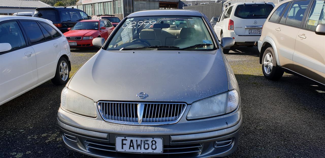 Nissan bluebird sylphy 2001