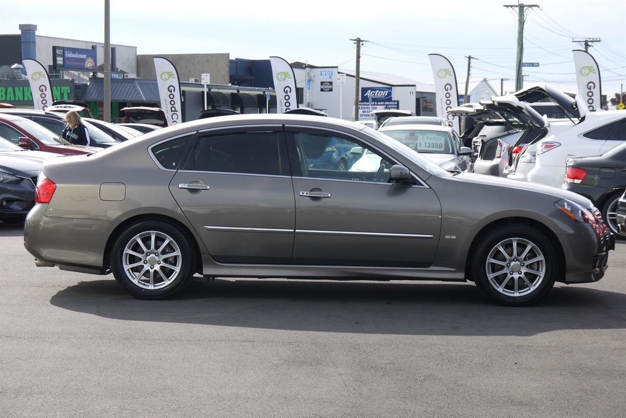 2008 Nissan Fuga 250GT Sport Facelift on handshake
