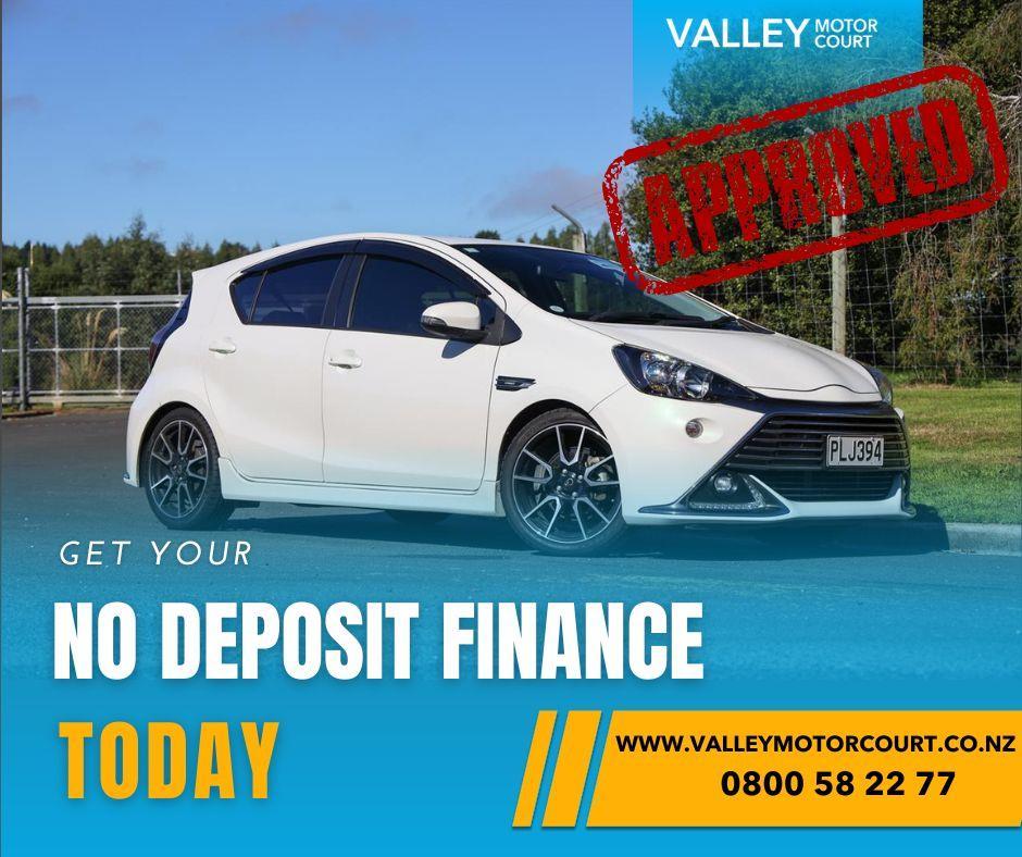 image-0, 2015 Toyota Aqua Hybrid GS No Deposit Finance at Dunedin