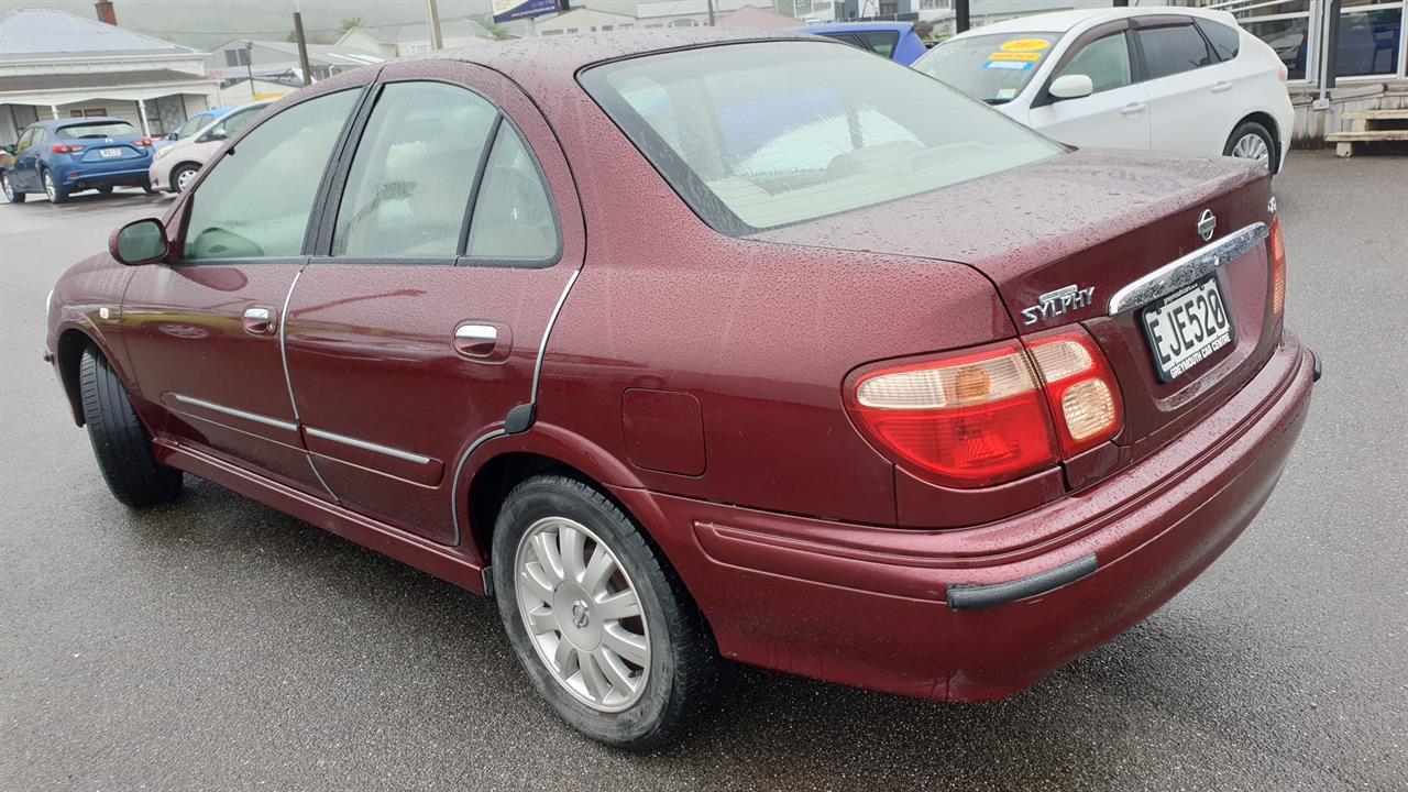 Nissan bluebird sylphy 2001