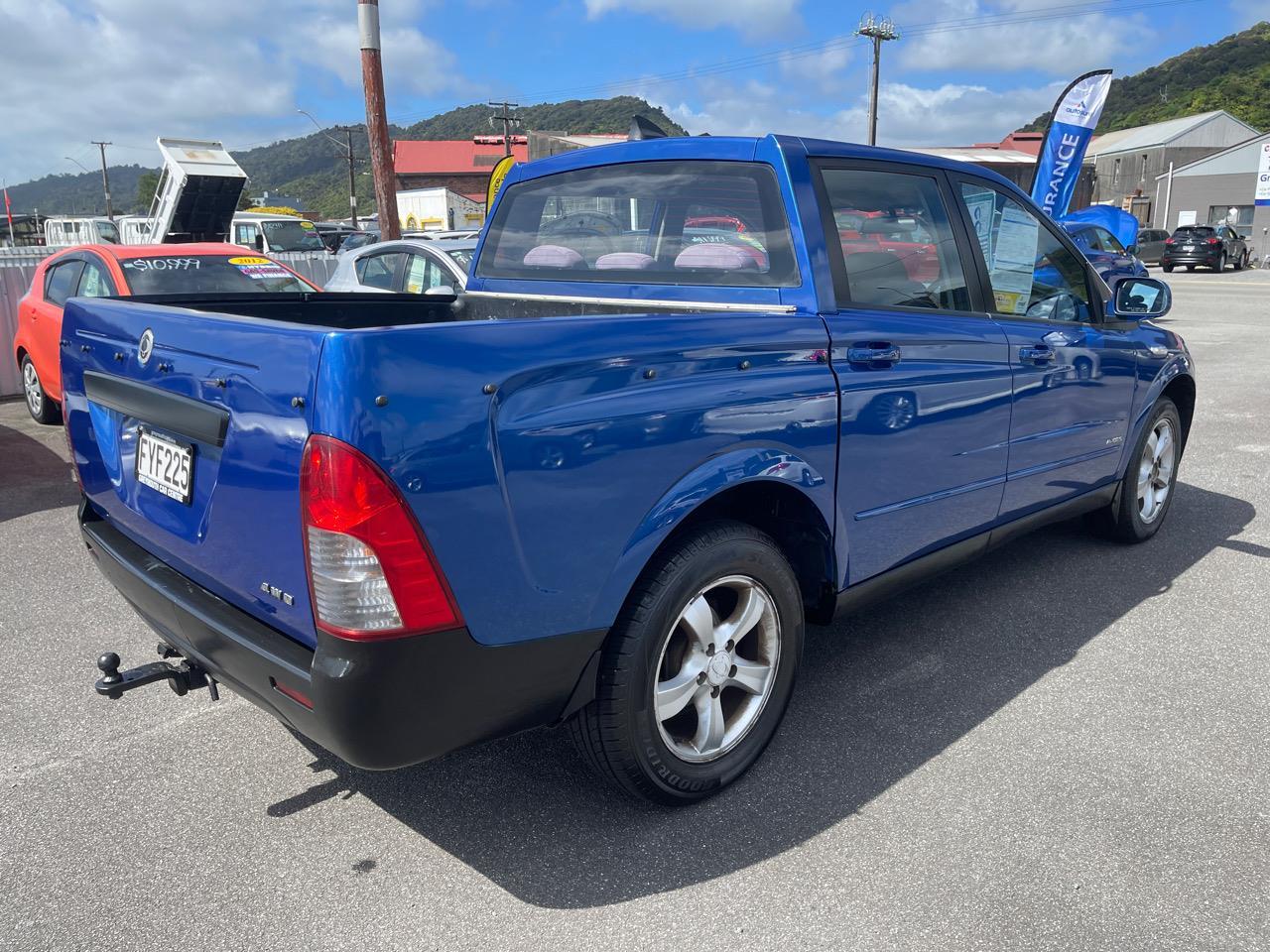 image-4, 2011 Ssangyong actyon Sport 4WD at Greymouth