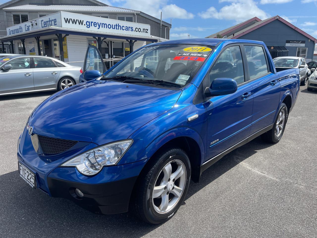 image-0, 2011 Ssangyong actyon Sport 4WD at Greymouth