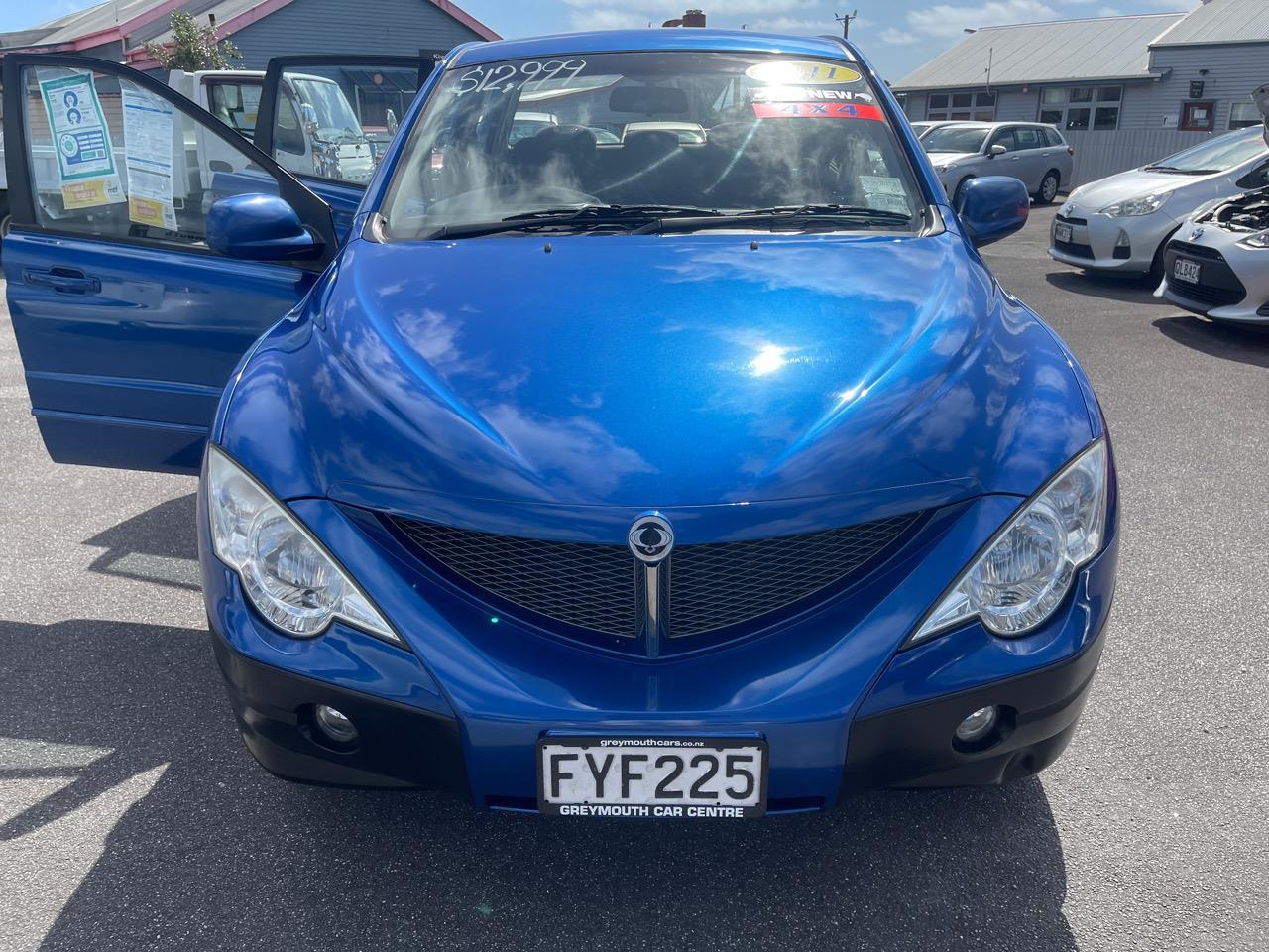 image-1, 2011 Ssangyong actyon Sport 4WD at Greymouth