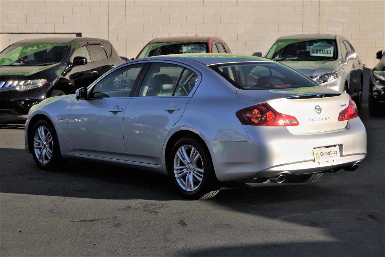 2010 Nissan SKYLINE 250GT on handshake