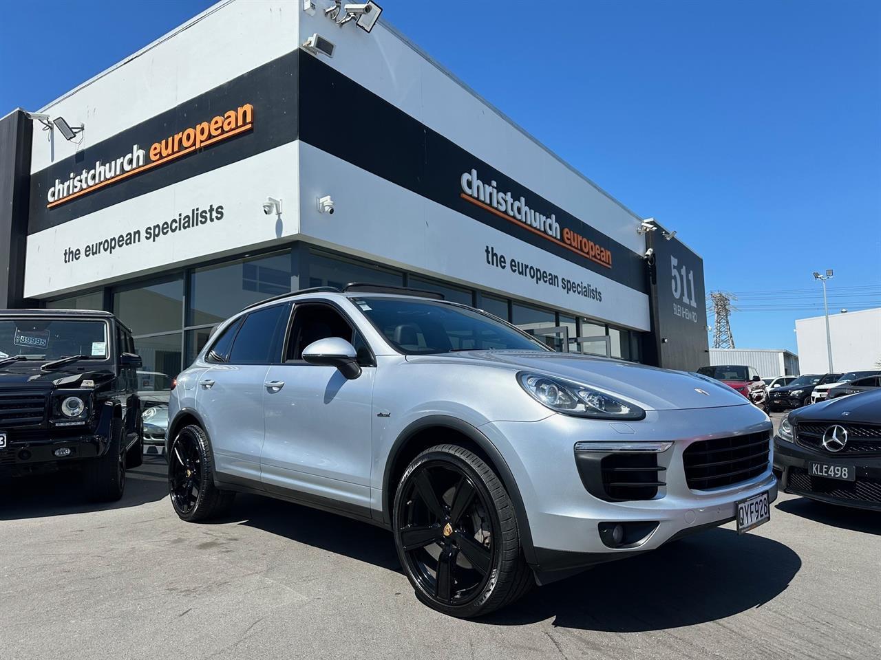 image-0, 2015 Porsche Cayenne S 4.2 V8 TDI Diesel High-Spec at Christchurch