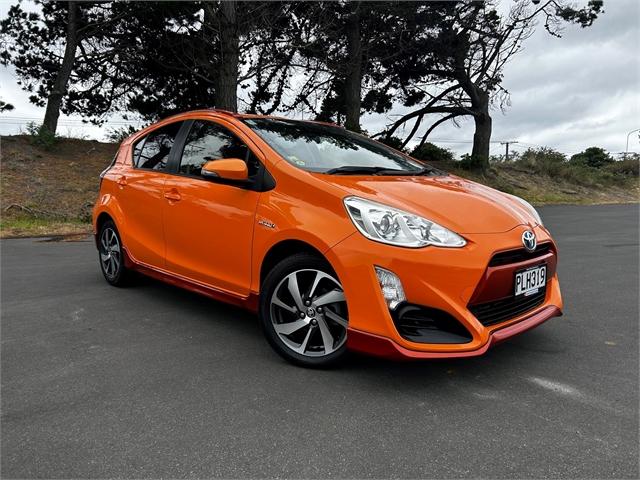 image-0, 2015 Toyota Aqua 1.5 Hybrid X Urban 5 Dr Hatch CVT at Dunedin