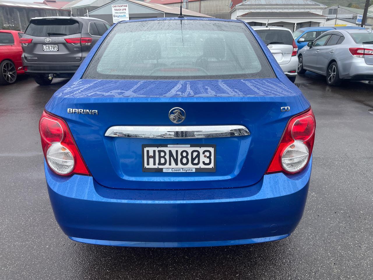 image-5, 2013 Holden Barina 1.6P6A/SL5S at Greymouth