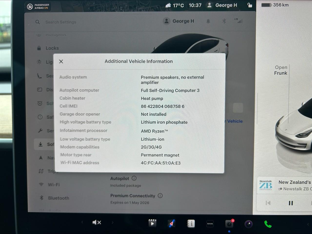 image-10, 2022 Tesla Model 3 SR+ at Waimakariri