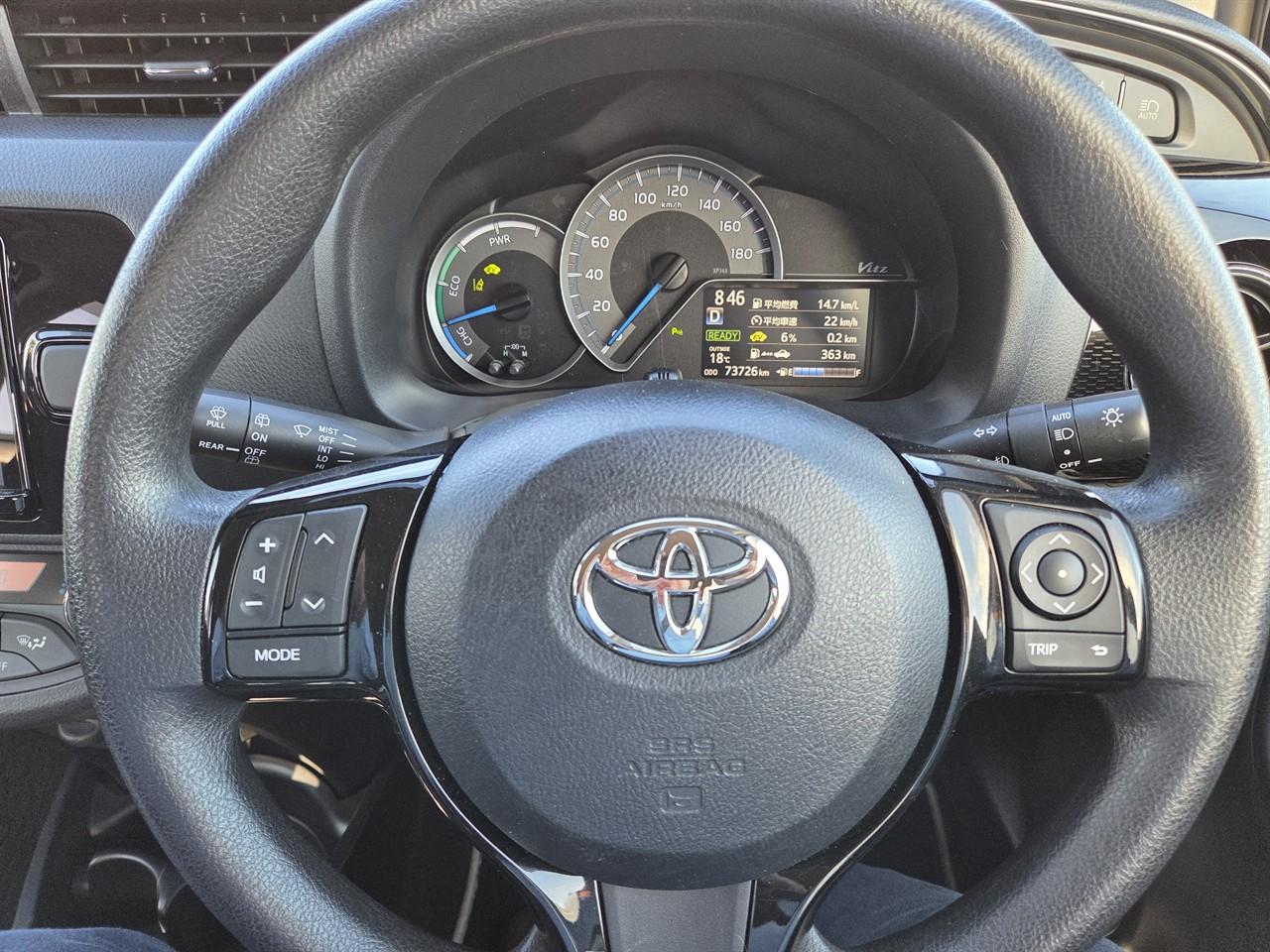 image-11, 2019 Toyota Vitz HYBRID F at Christchurch