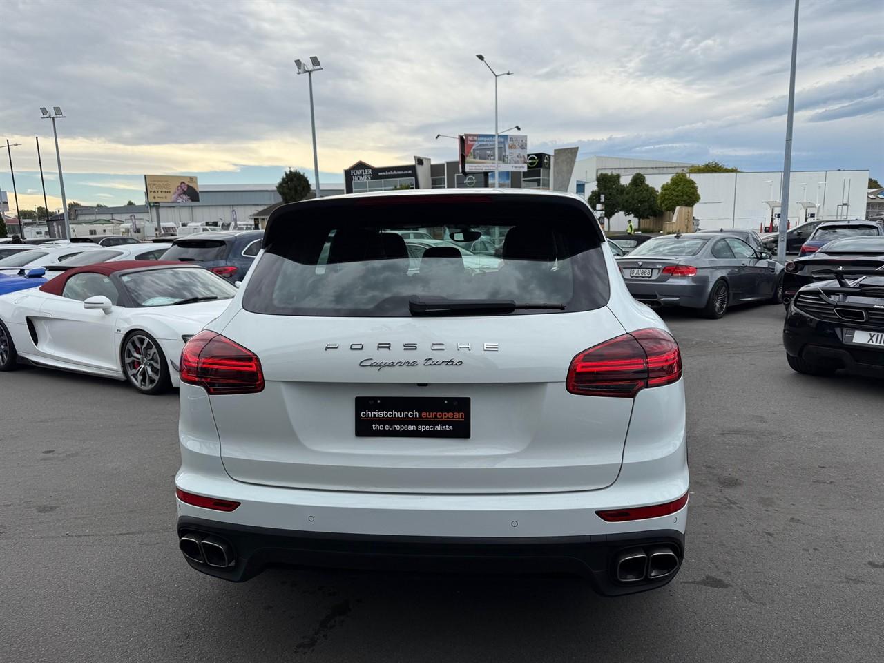 image-3, 2015 Porsche Cayenne Turbo 4.8 Twin-Turbo Facelift at Christchurch