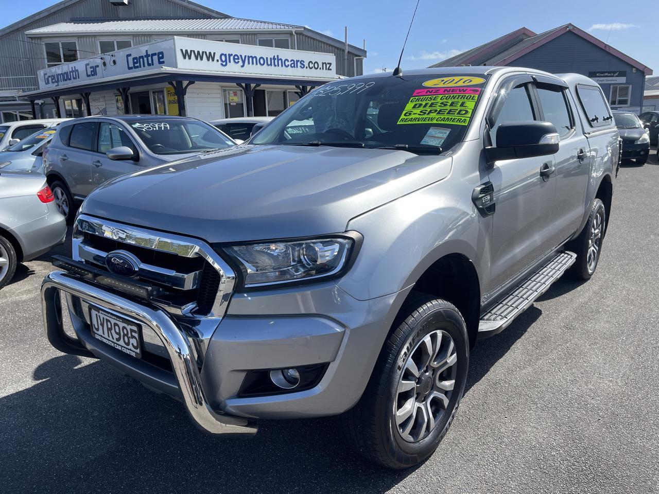 image-0, 2016 Ford Ranger XLT DOUBLE CAB W/S 3 at Greymouth