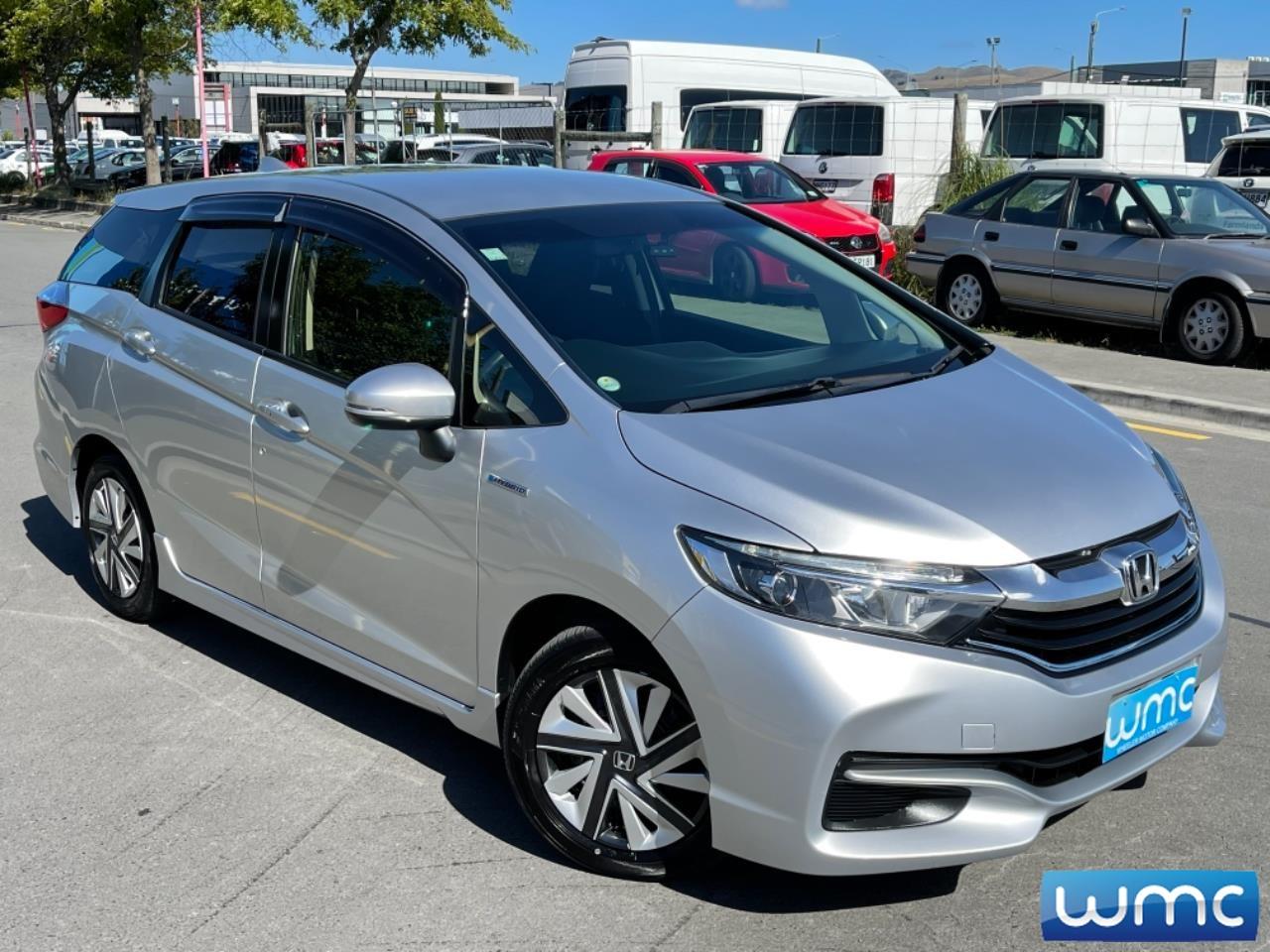 Спойлер honda fit shuttle