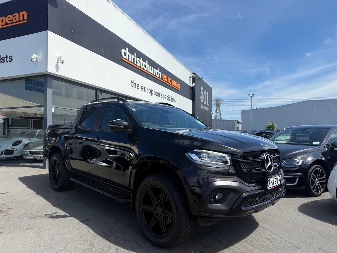 image-0, 2019 MercedesBenz X-Class 350 Power V6 Diesel Blac at Christchurch