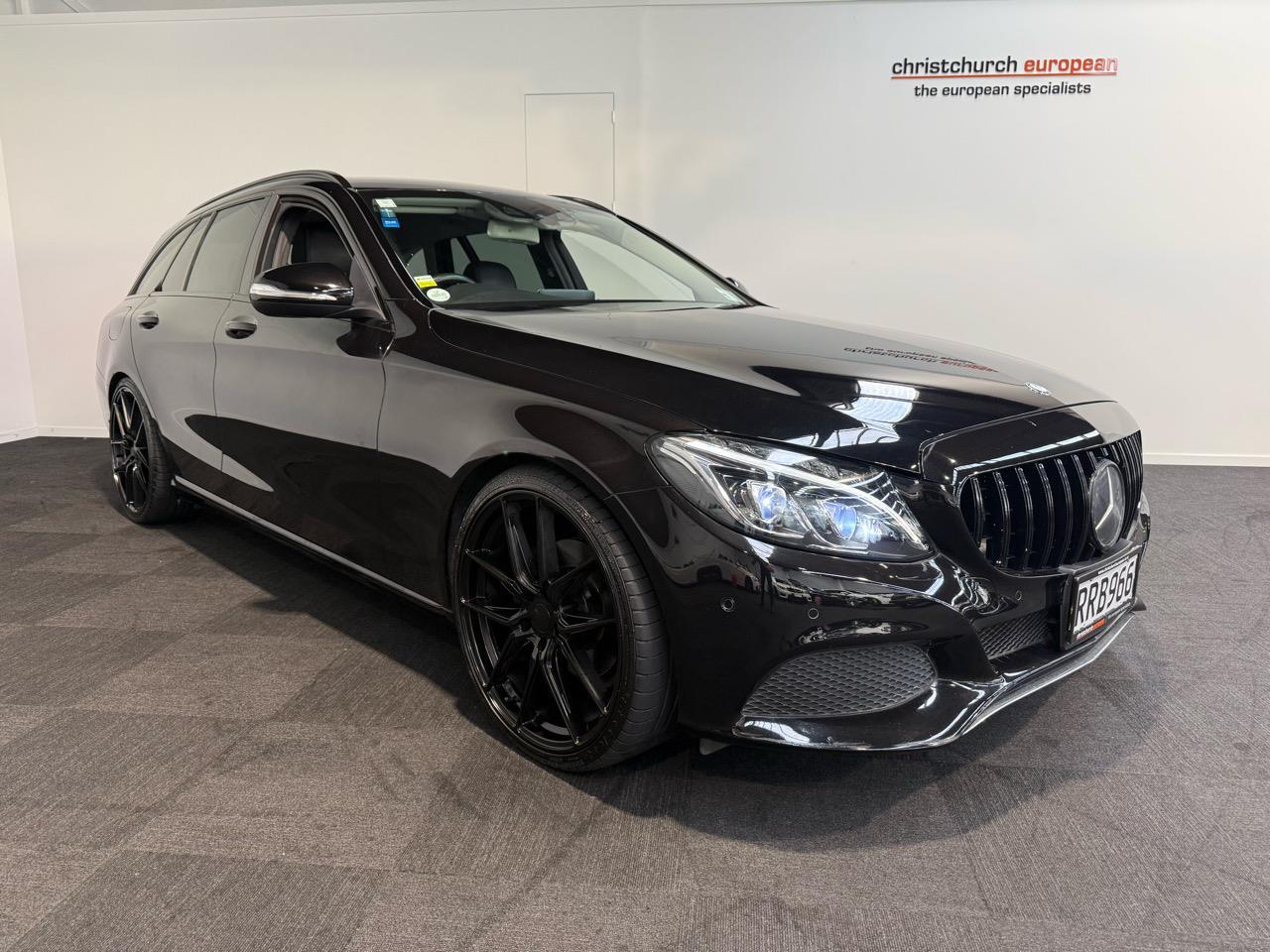 image-0, 2015 MercedesBenz C 200 Black Edition Wagon at Christchurch