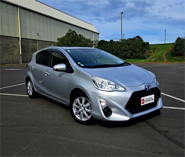 image-0, 2015 Toyota Aqua 1.5 Hybrid S at Dunedin