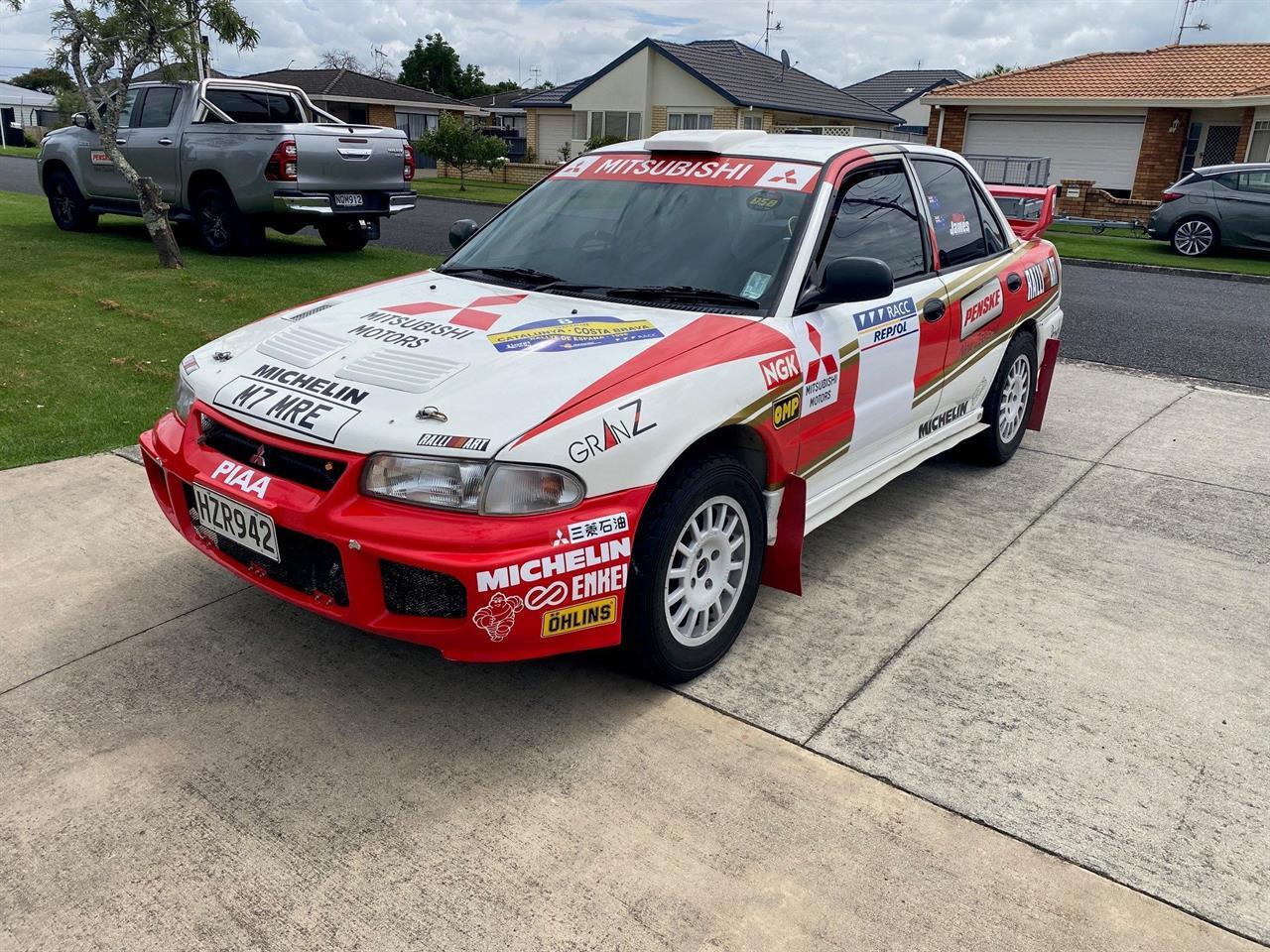 image-0, 1992 MISUBISHI Lancer Rally Car at Christchurch