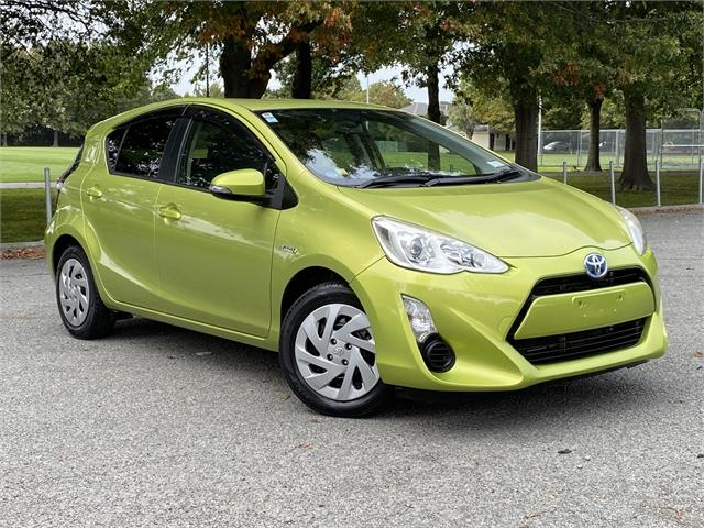 image-0, 2016 Toyota Aqua 1.5 Hybrid S 2WD at Christchurch