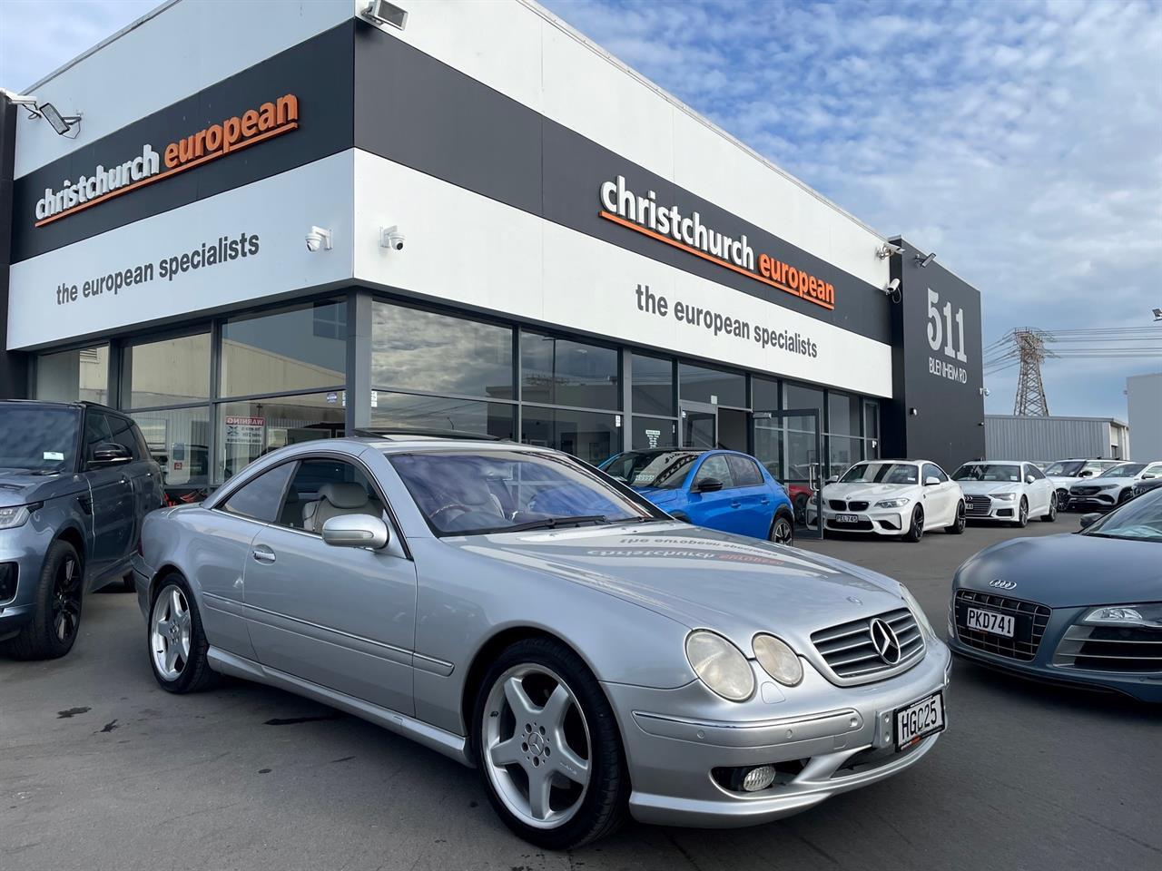image-0, 2001 MercedesBenz CL500 V8 AMG Line Coupe at Christchurch
