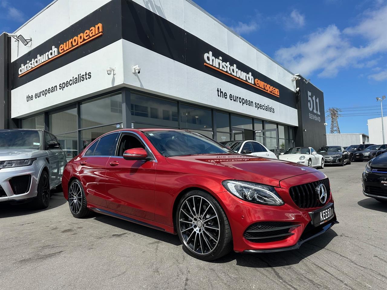 image-0, 2016 MercedesBenz C200 AMG Line Sedan at Christchurch