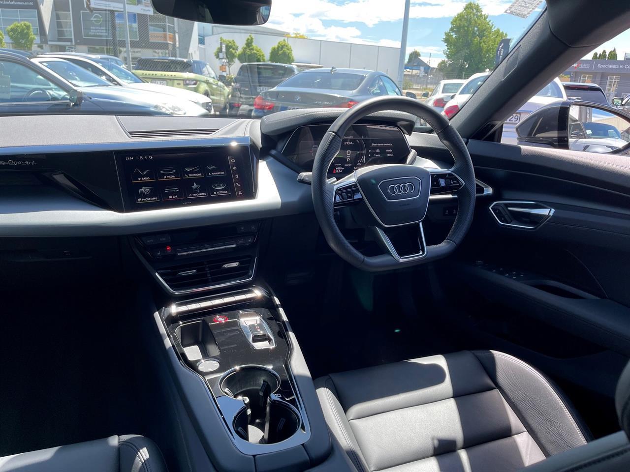 image-9, 2022 Audi E-Tron GT Electric Black Package at Christchurch