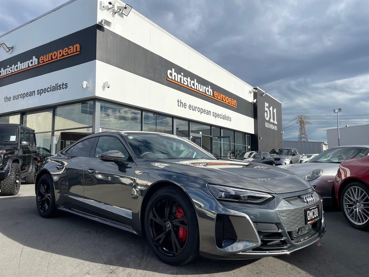 image-0, 2022 Audi E-Tron GT Electric Black Package at Christchurch