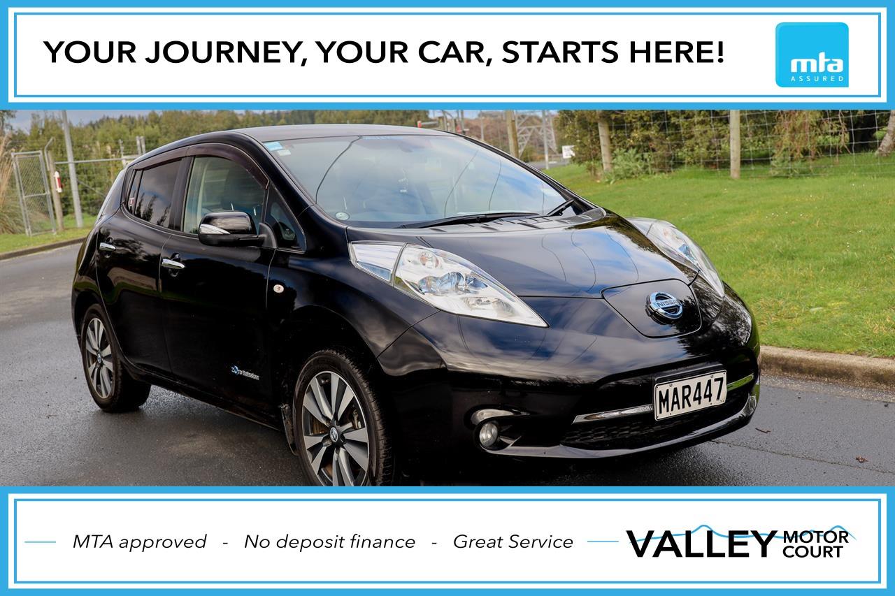 image-0, 2015 Nissan Leaf 24G No Deposit Finance at Dunedin